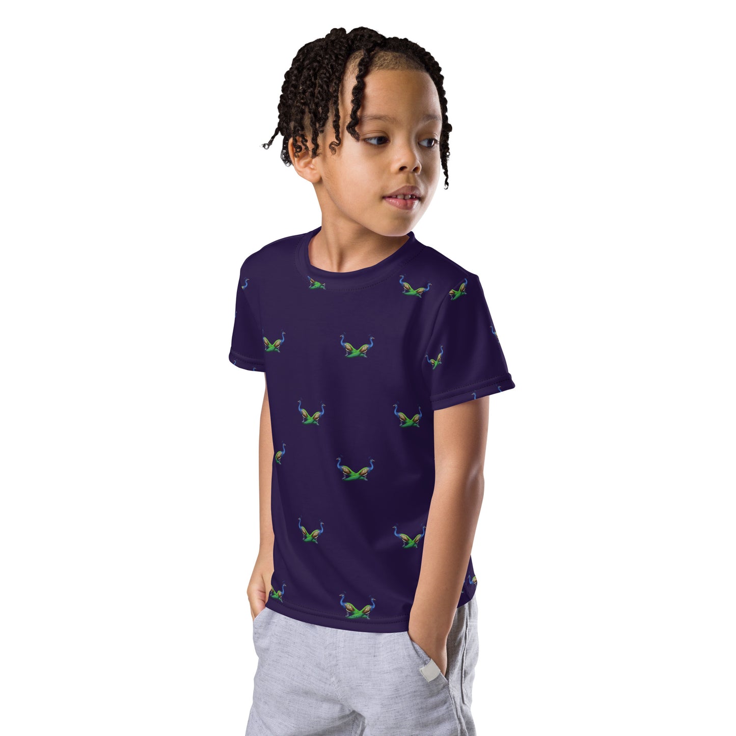 Peacock Kids T-Shirt