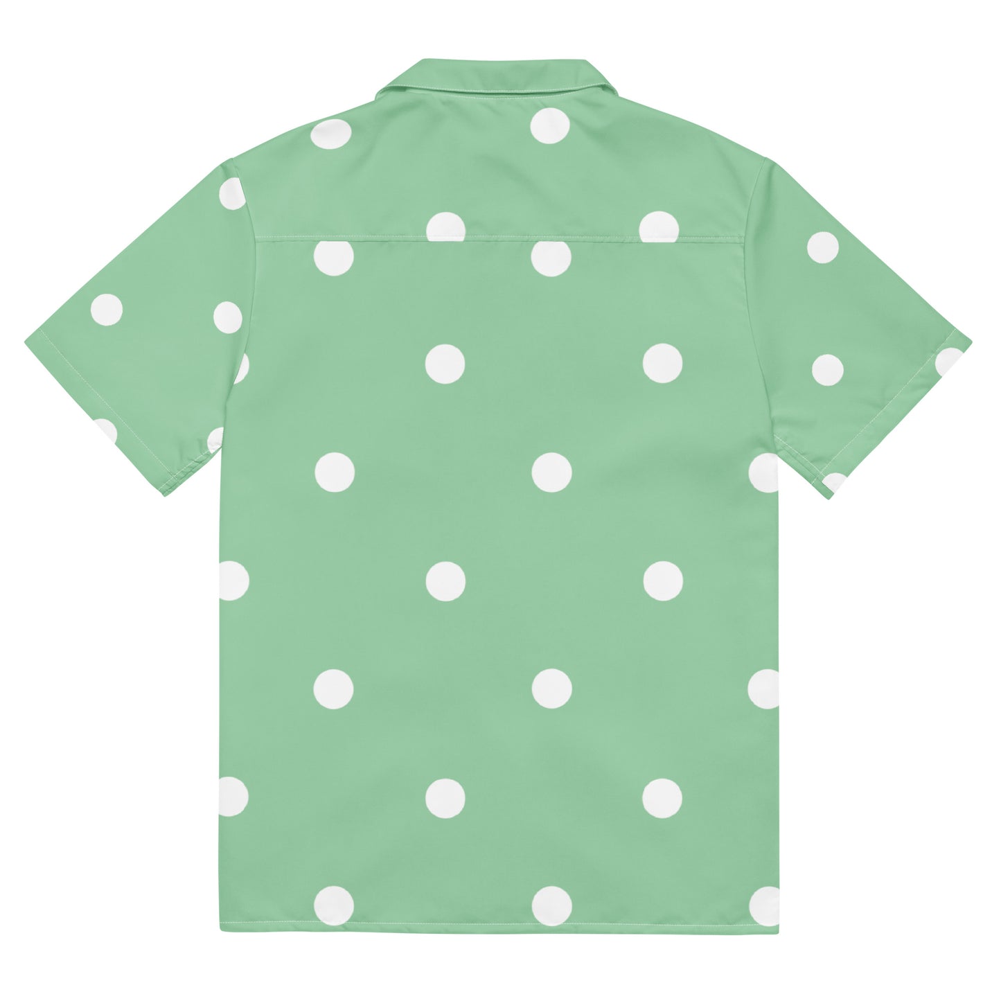 Mint Green Unisex Button Shirt