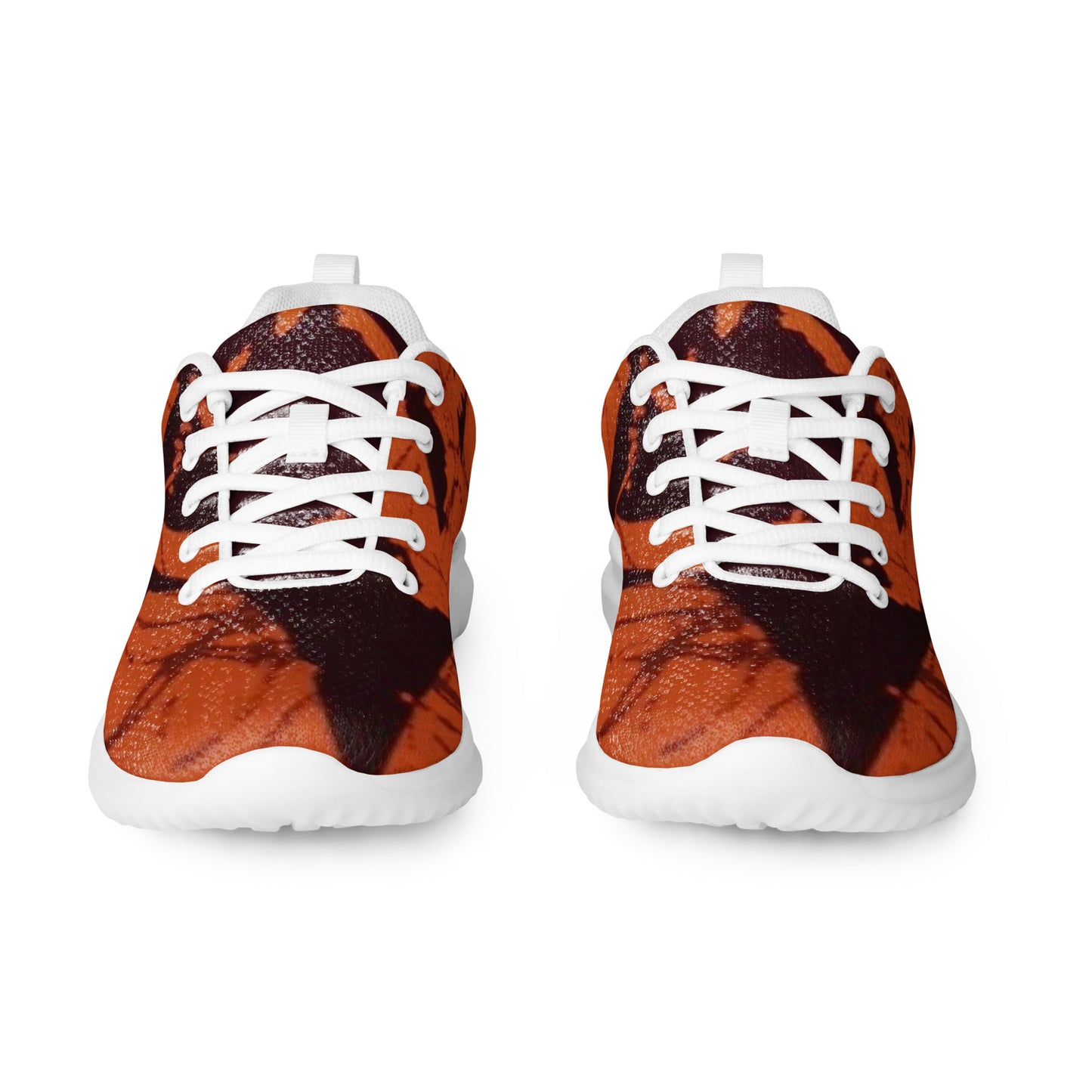 Orange Adire Men’s athletic shoes