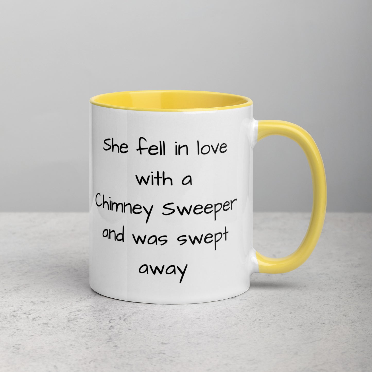 Chimney Sweeper Mug with Color Inside