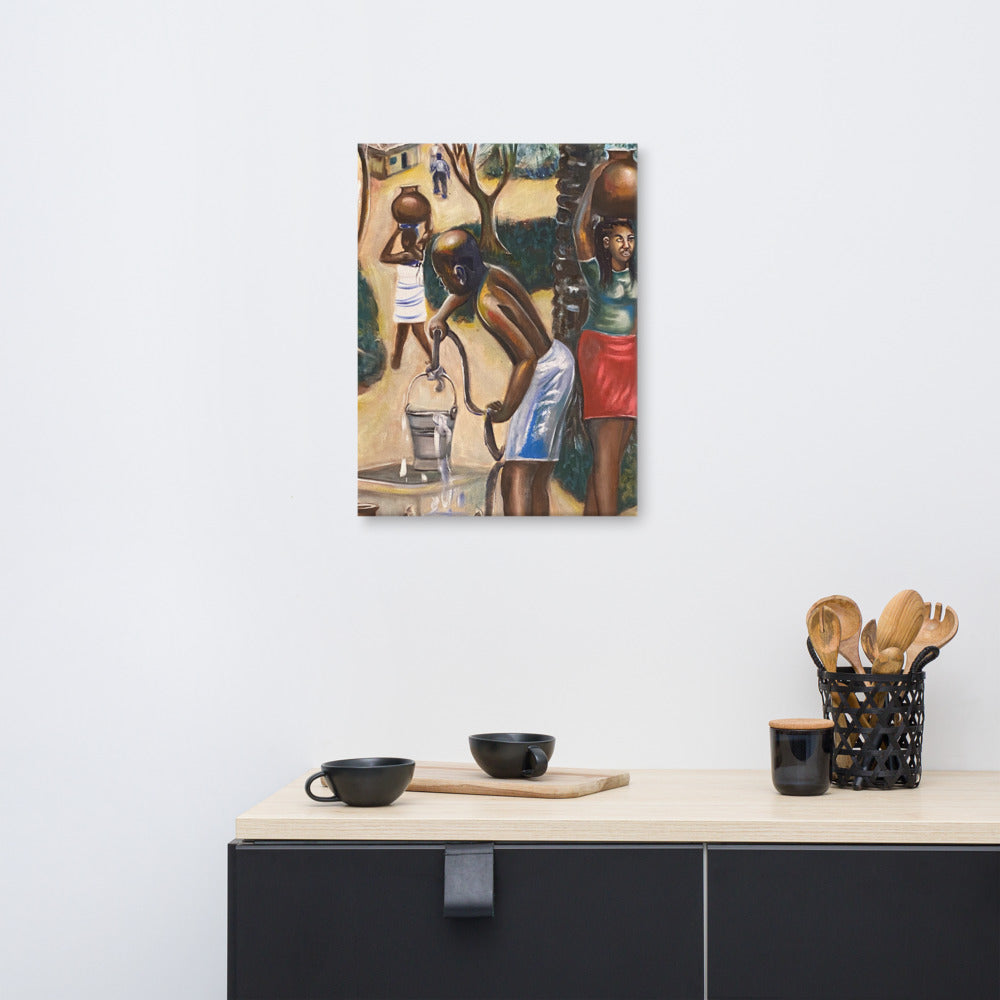 Canvas Print - Draw Water