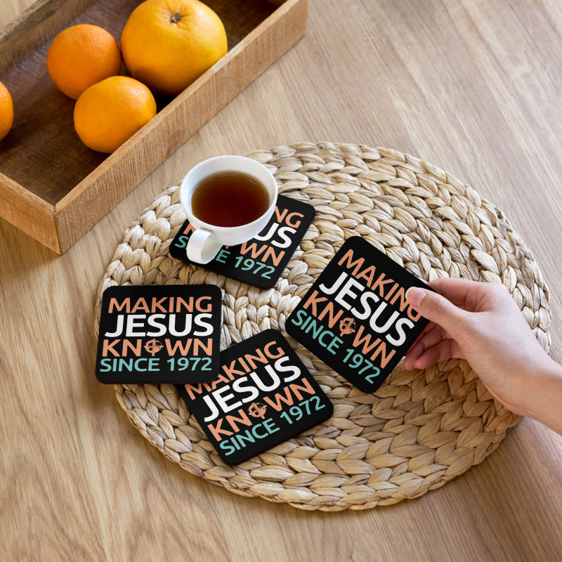 GEWC Cork-back coaster