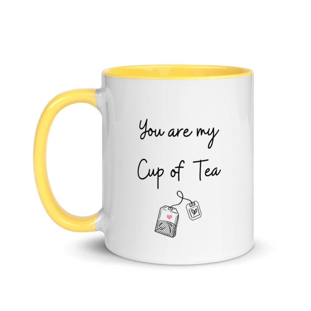 You're My Cup Of Tea Mug, Gift For Tea Lovers, Friends, Employees, Birthday Present, Tea Lover Mug, funny Tea Gift, Gifts for Him, Gifts For Her, Boyfriend, Girlfriend Gift, Two Tone Funny Mug, Coffee Mug