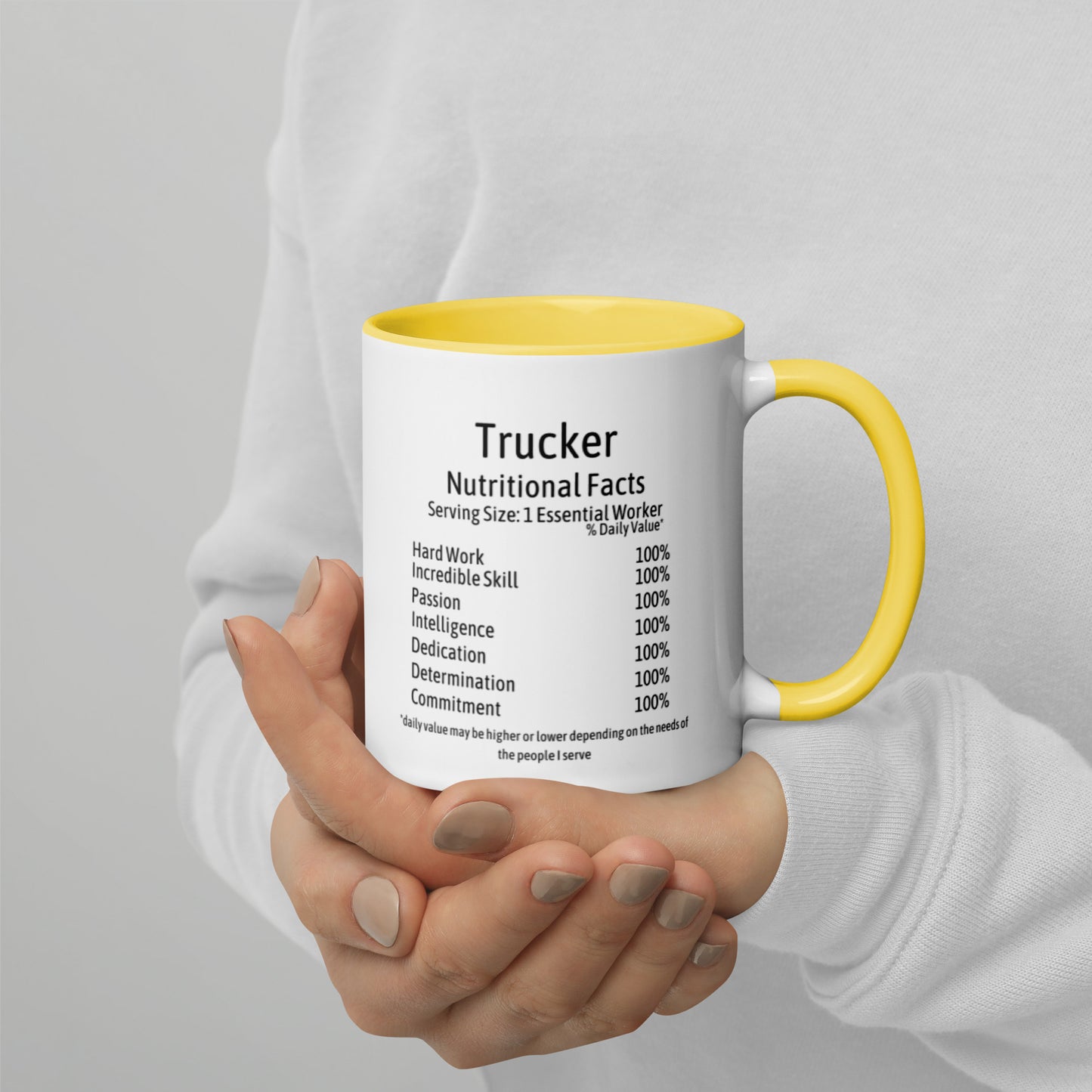 Trucker Mug with Color Inside