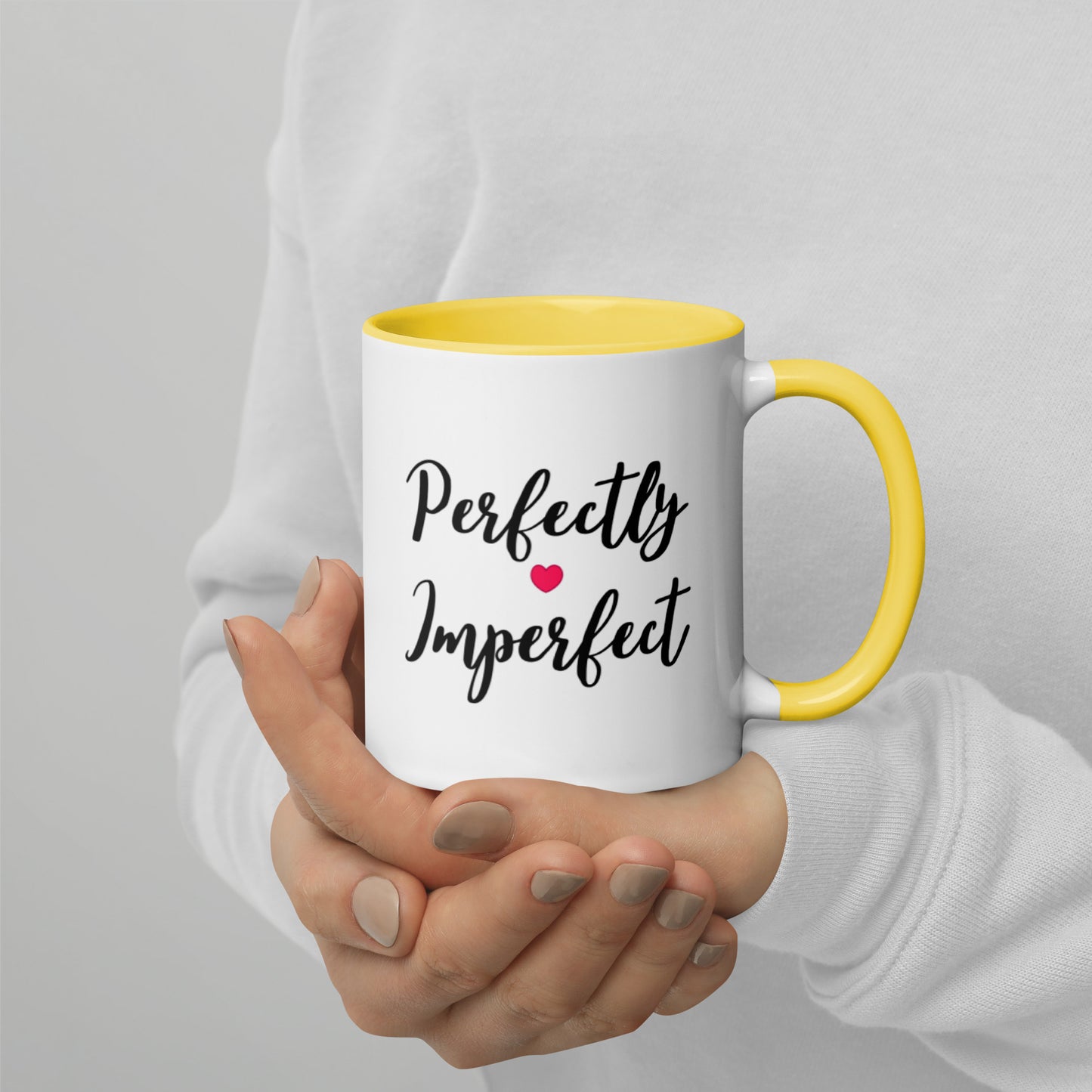Perfectly Imperfect Mug With Color Inside