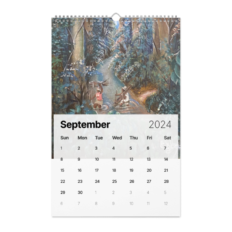 Rivers Wall Calendar (2024)