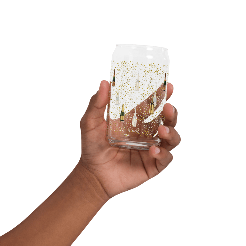 Cheers Can-Shaped Glass