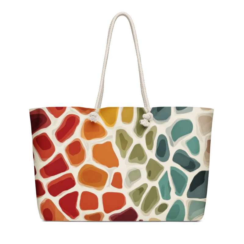 Giraffe Colour Oversized weekender bag