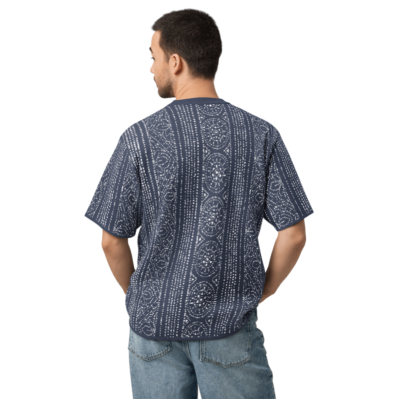 Indigo Knitted classic tee
