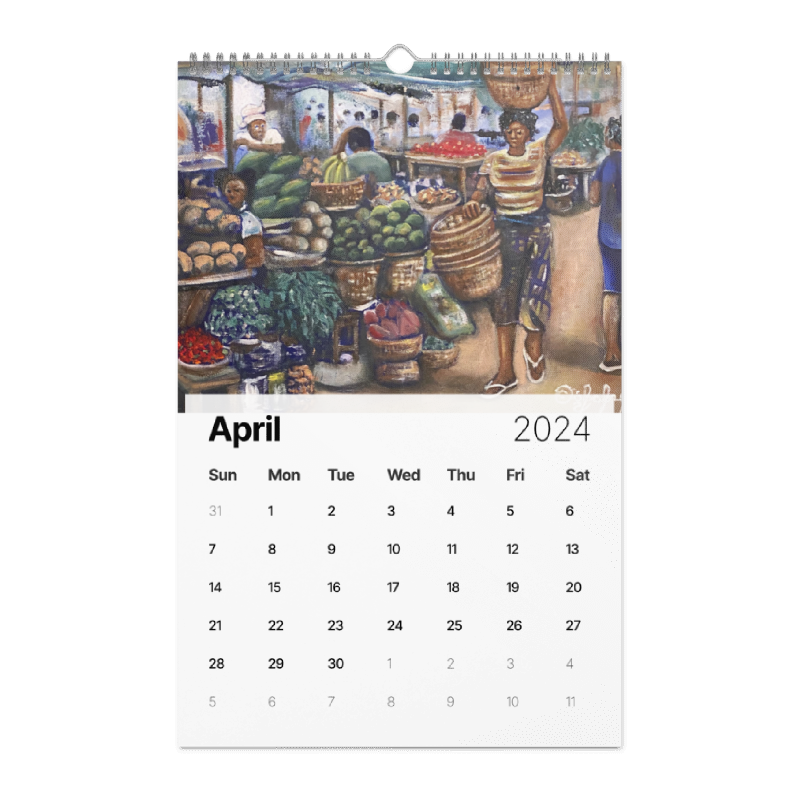 Rivers Wall Calendar (2024)