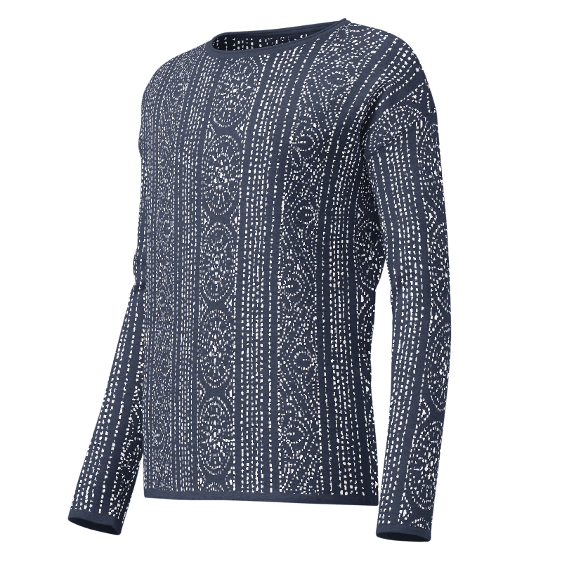 Indigo Women’s straight bottom knitted sweater