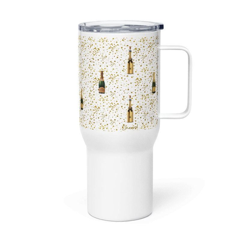 Cheers Travel Mug With A Handle