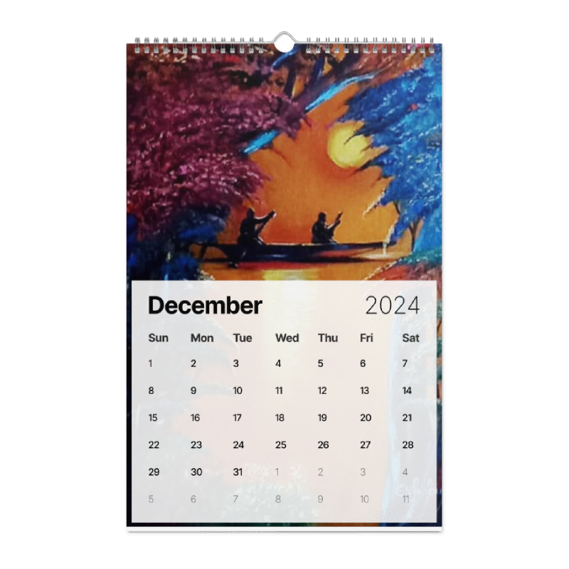 Rivers Wall Calendar (2024)