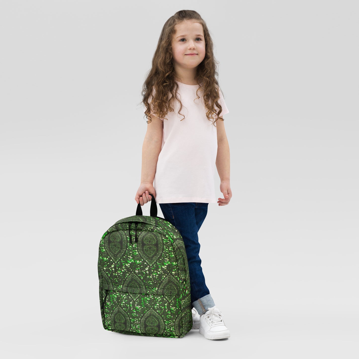 Green Peas Ankara Backpack