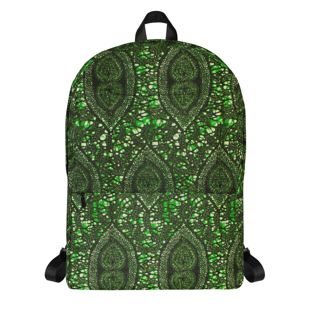 Green Peas Ankara Backpack