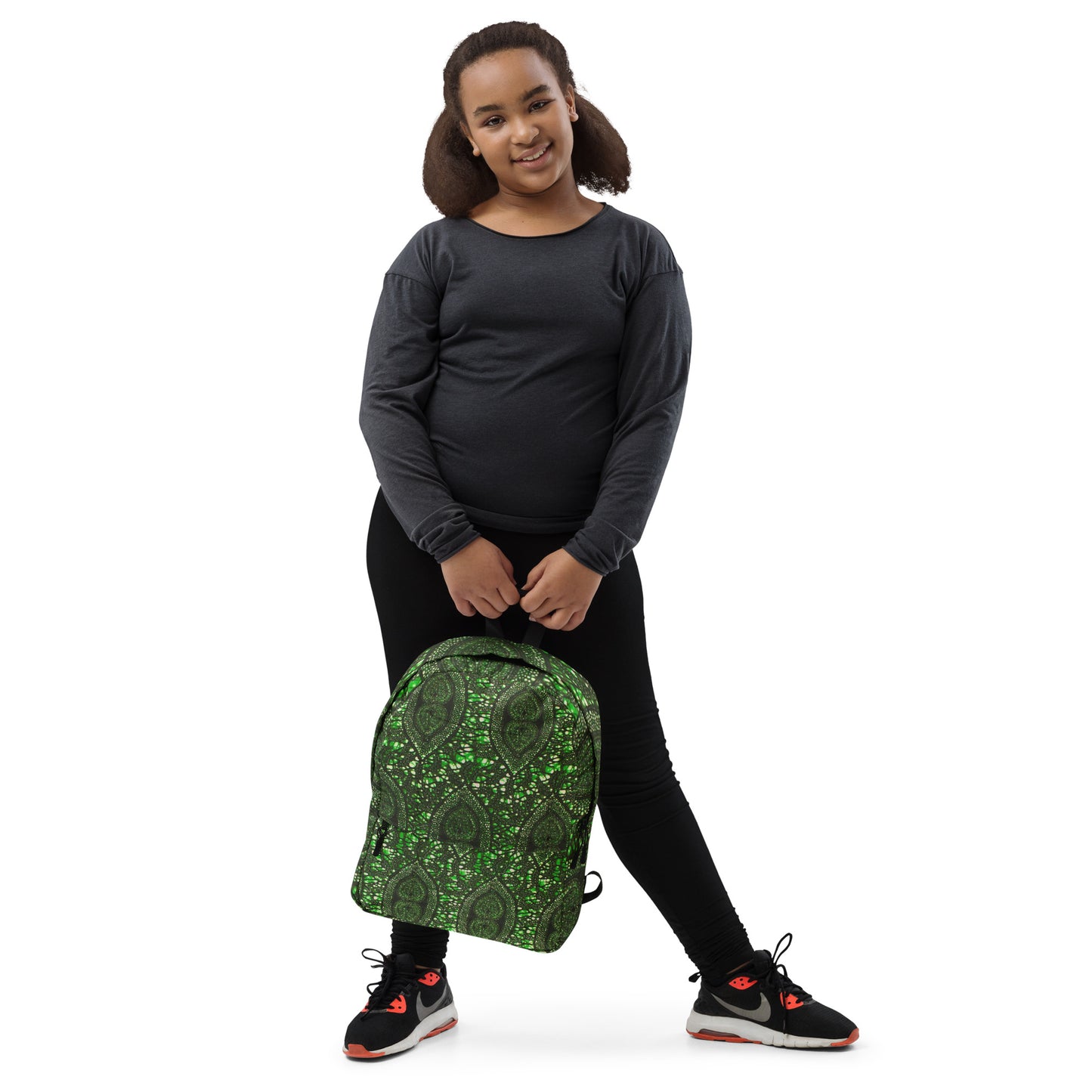 Green Peas Ankara Backpack