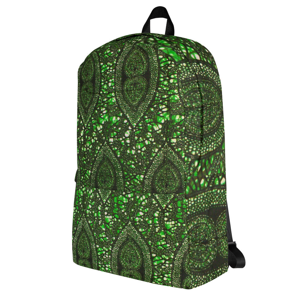 Green Peas Ankara Backpack