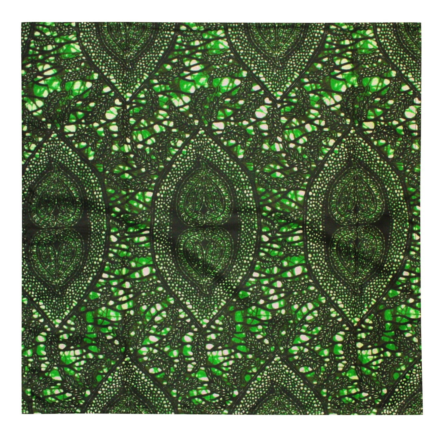 Green Peas Ankara Bandana