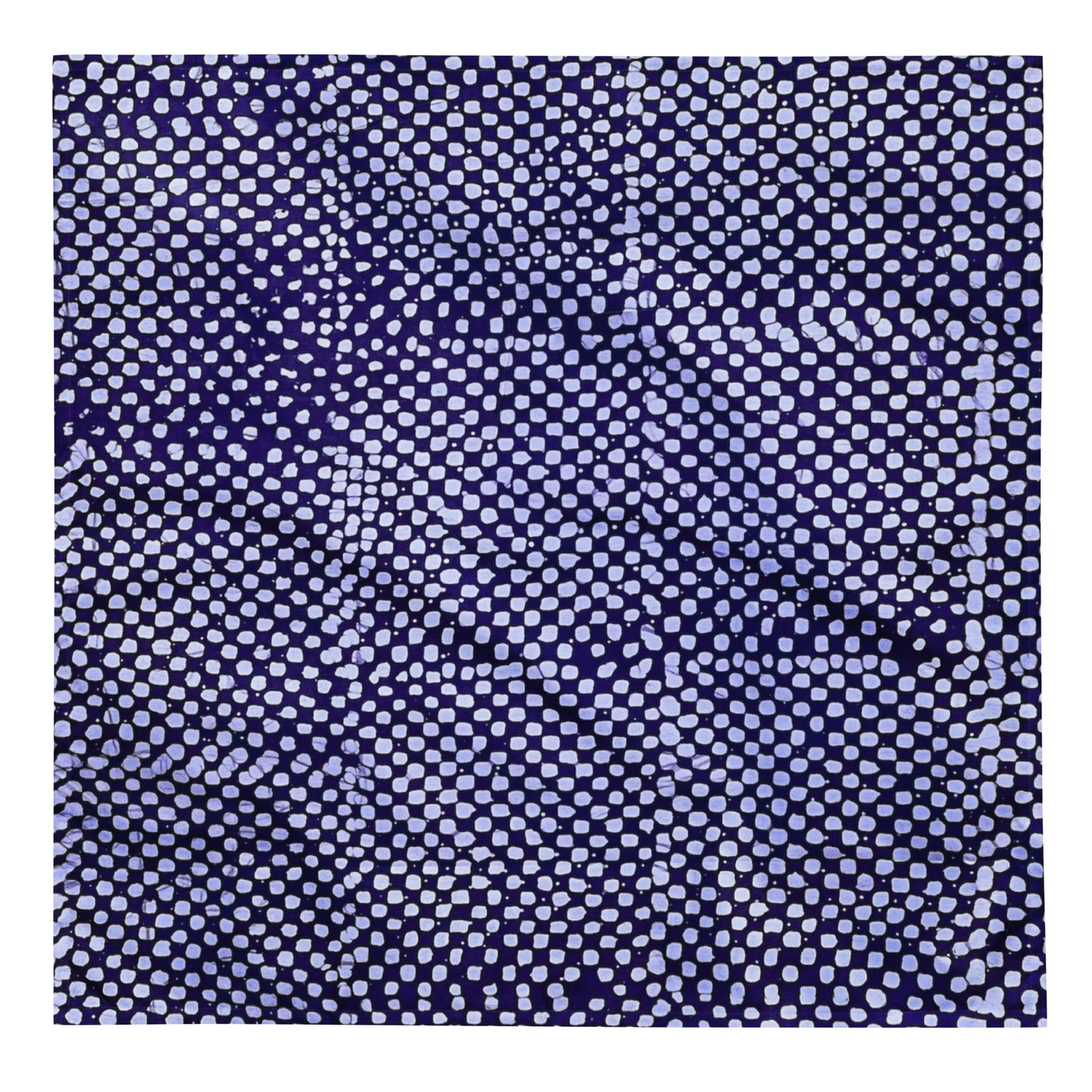 Purple & White Dots Bandana