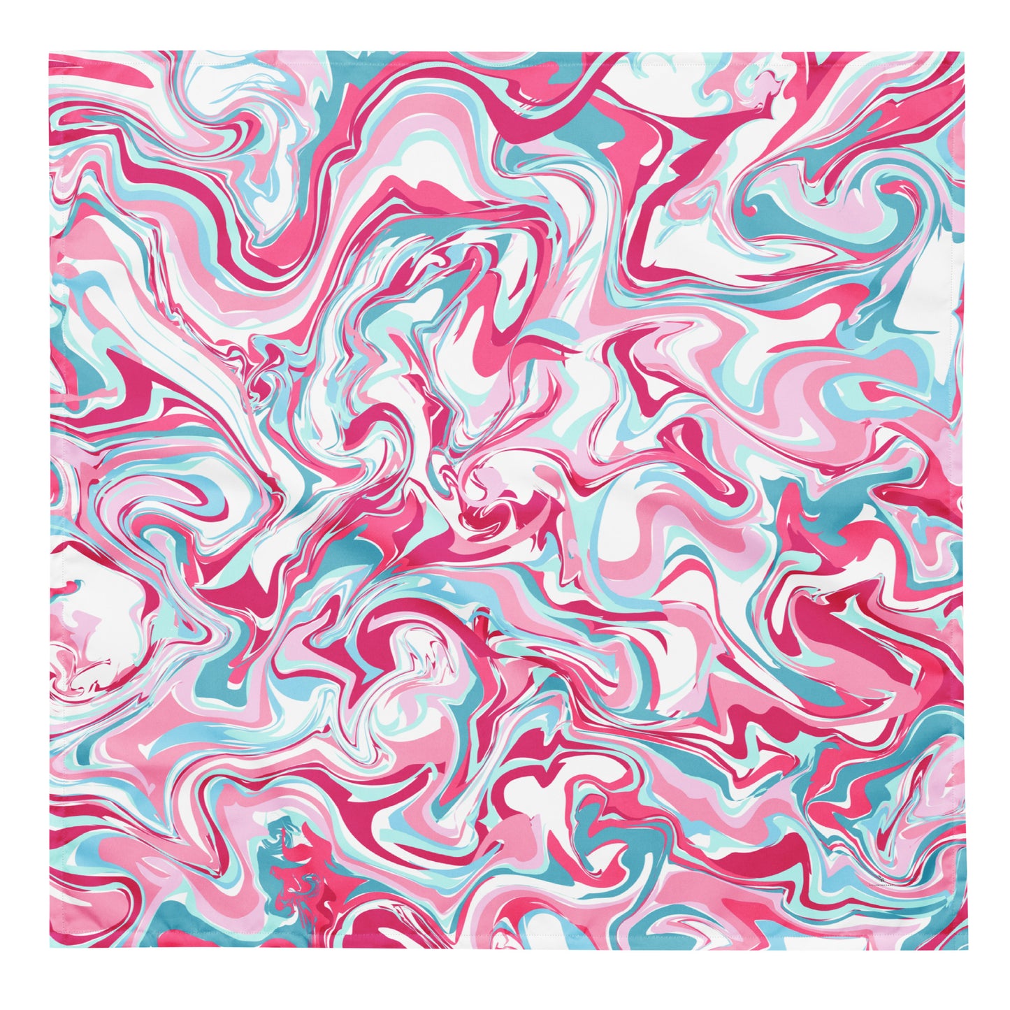 Pink Marble Bandana