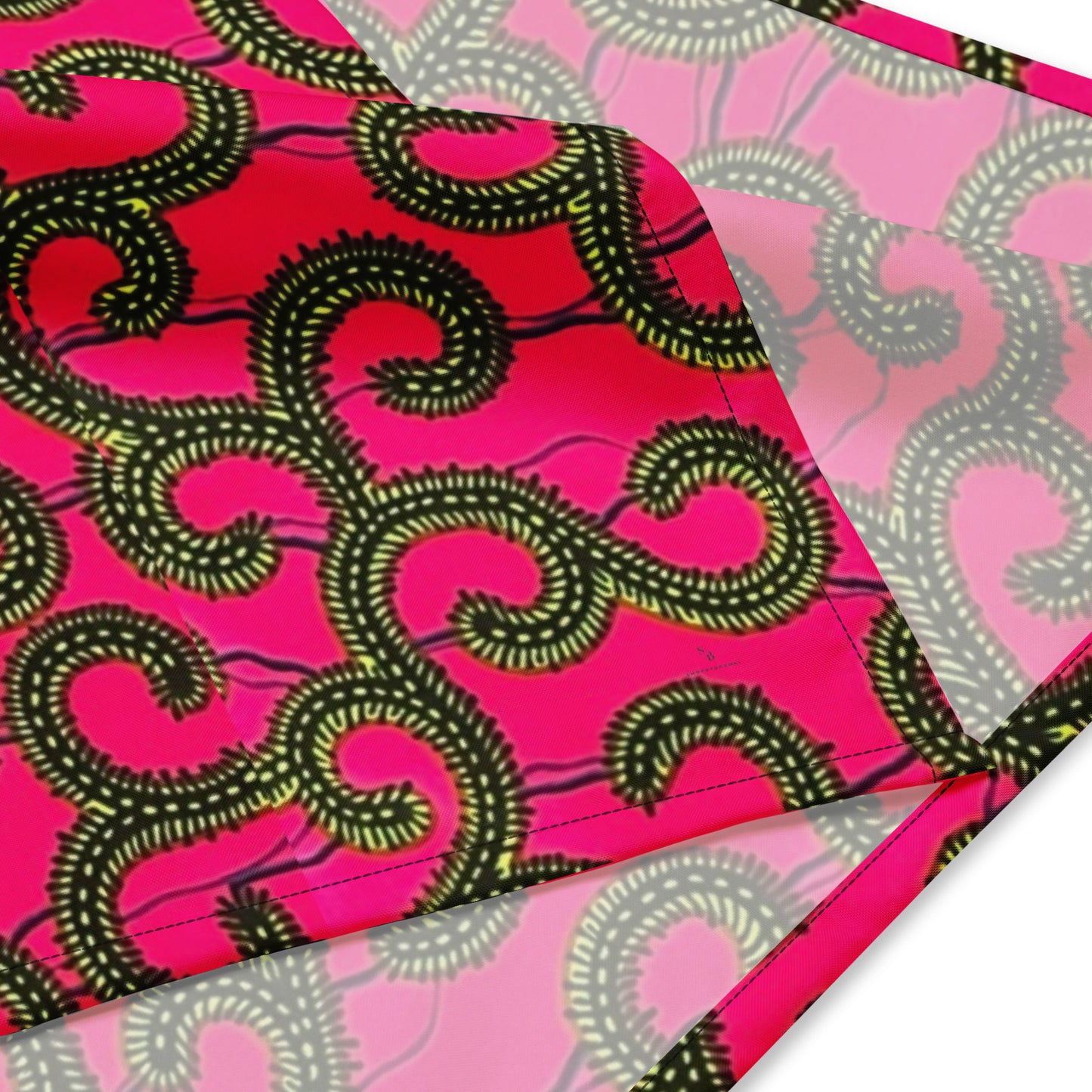 Pink Ankara Bandana