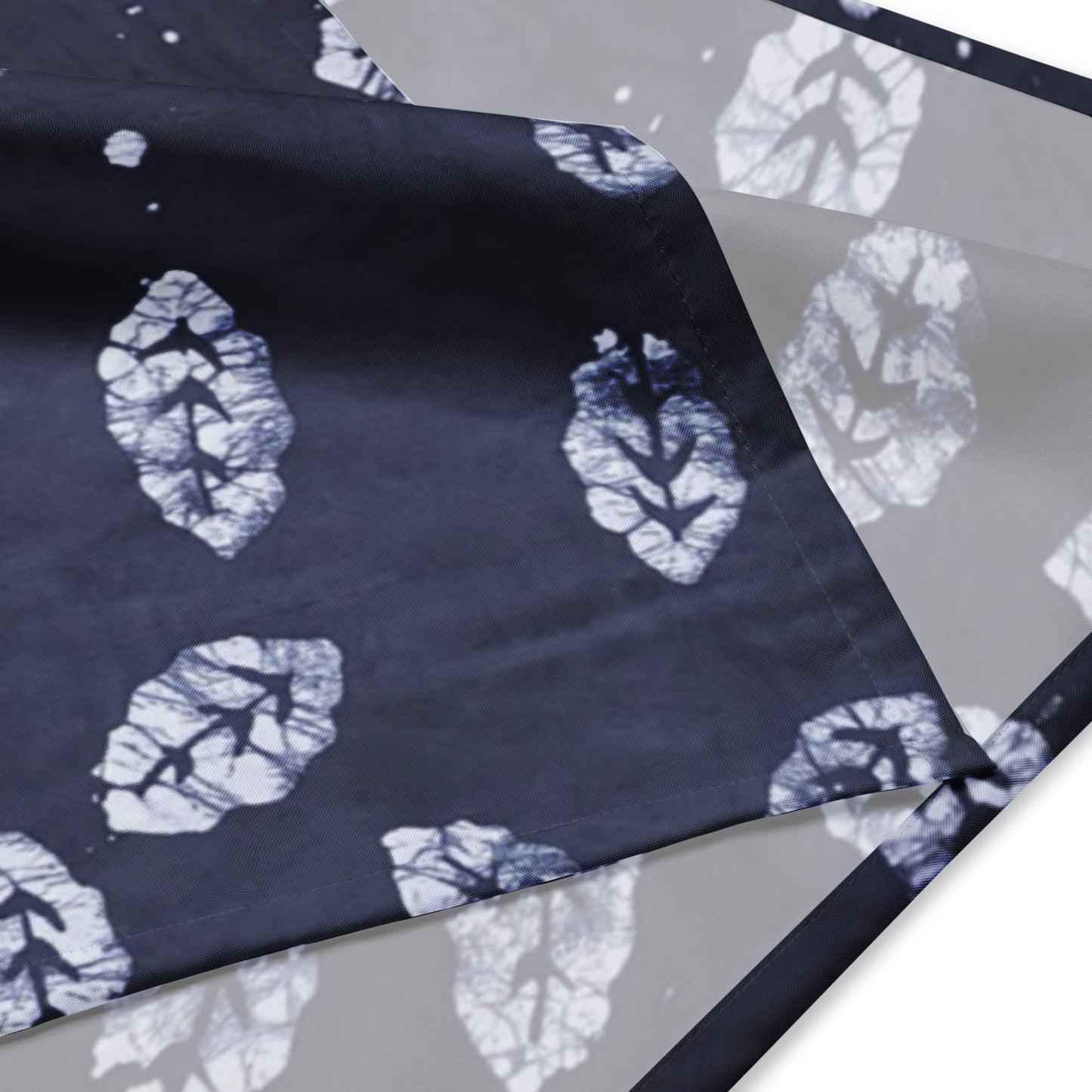 Indigo Leaf Adire Bandana