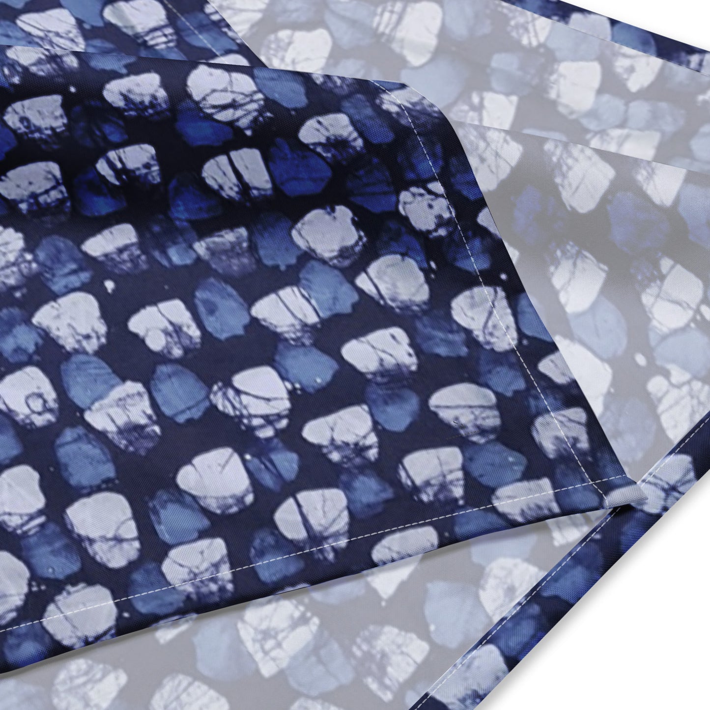 Blue Dotted Bandana