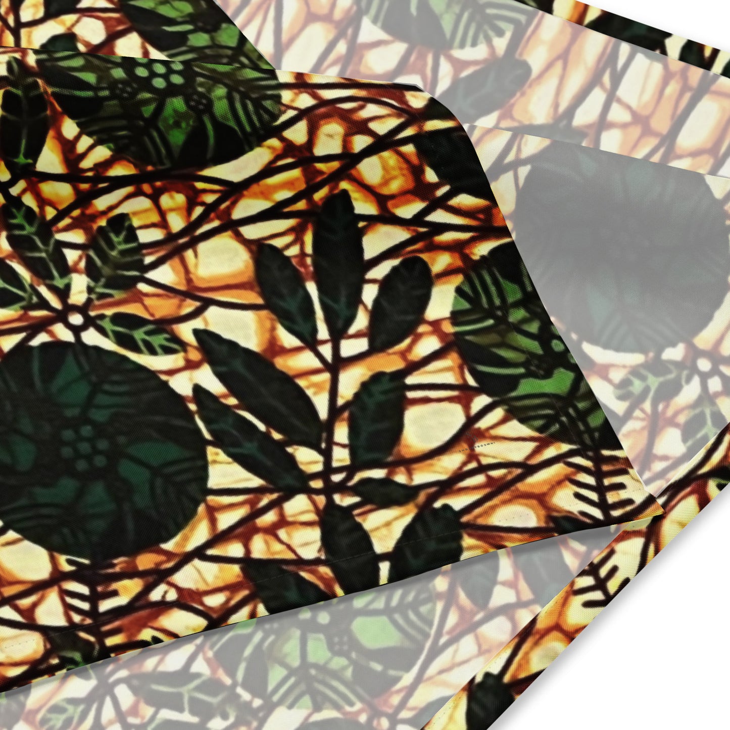 Green Leaf Wine Bandana