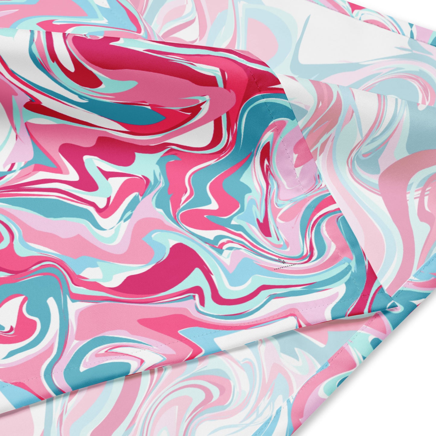 Pink Marble Bandana