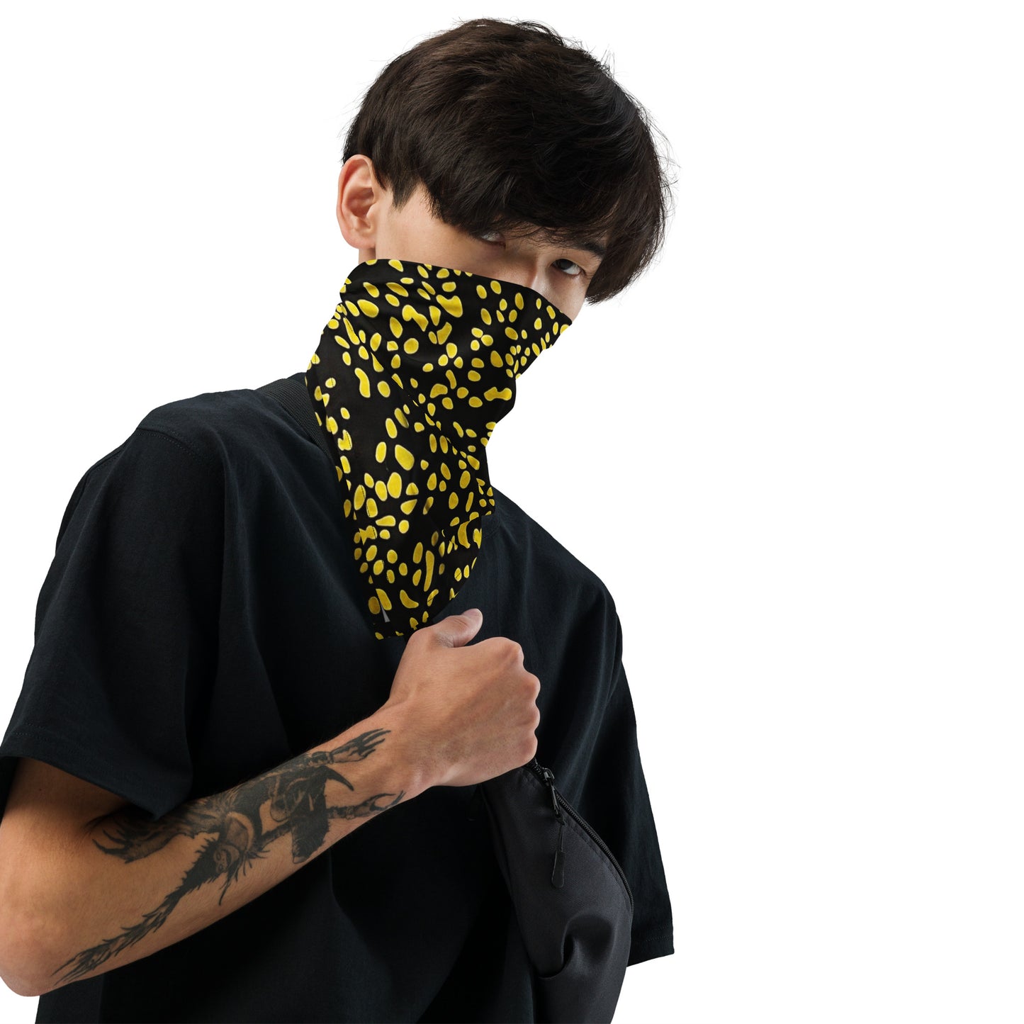 Yellow Dots Bandana