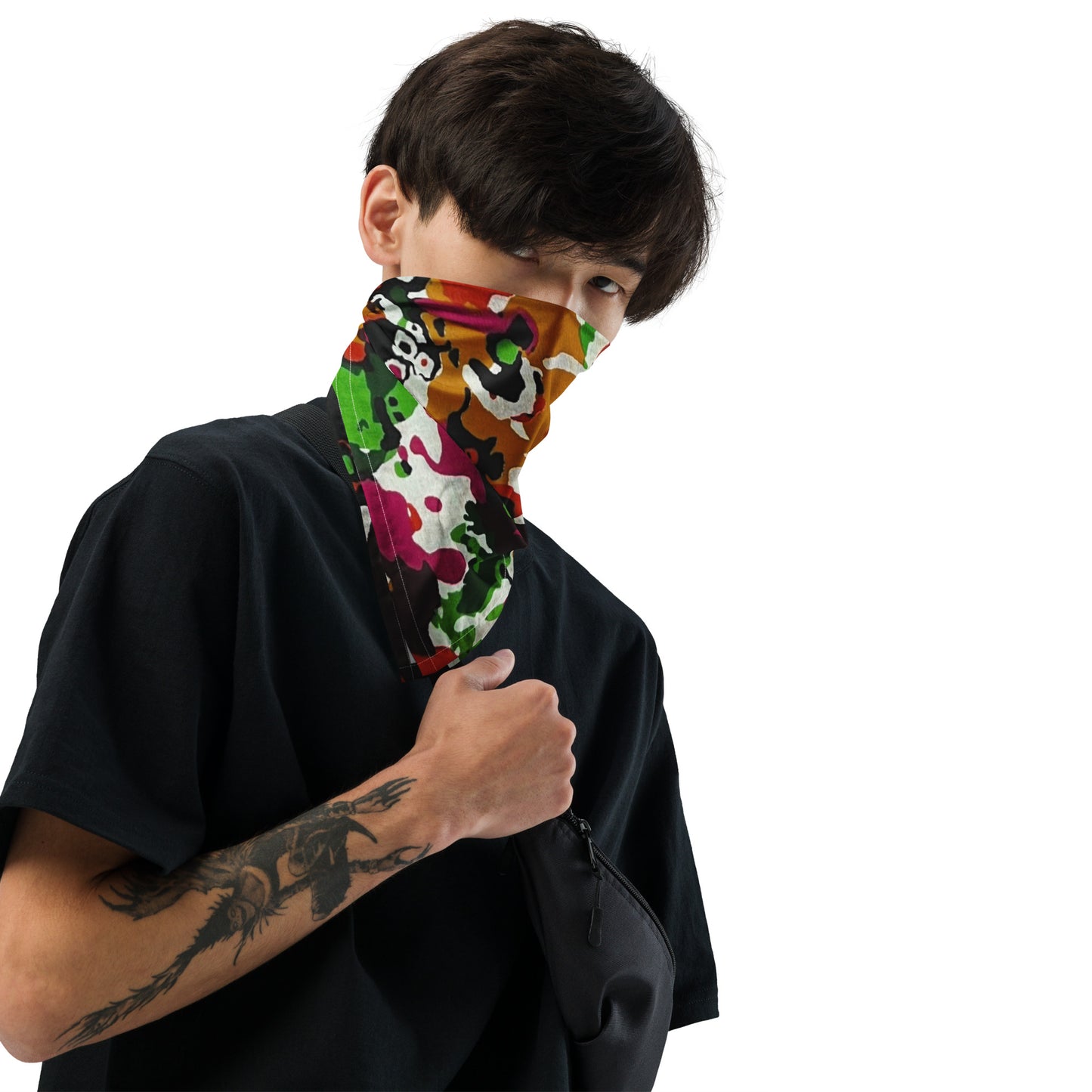 Multicolour Paint Bandana