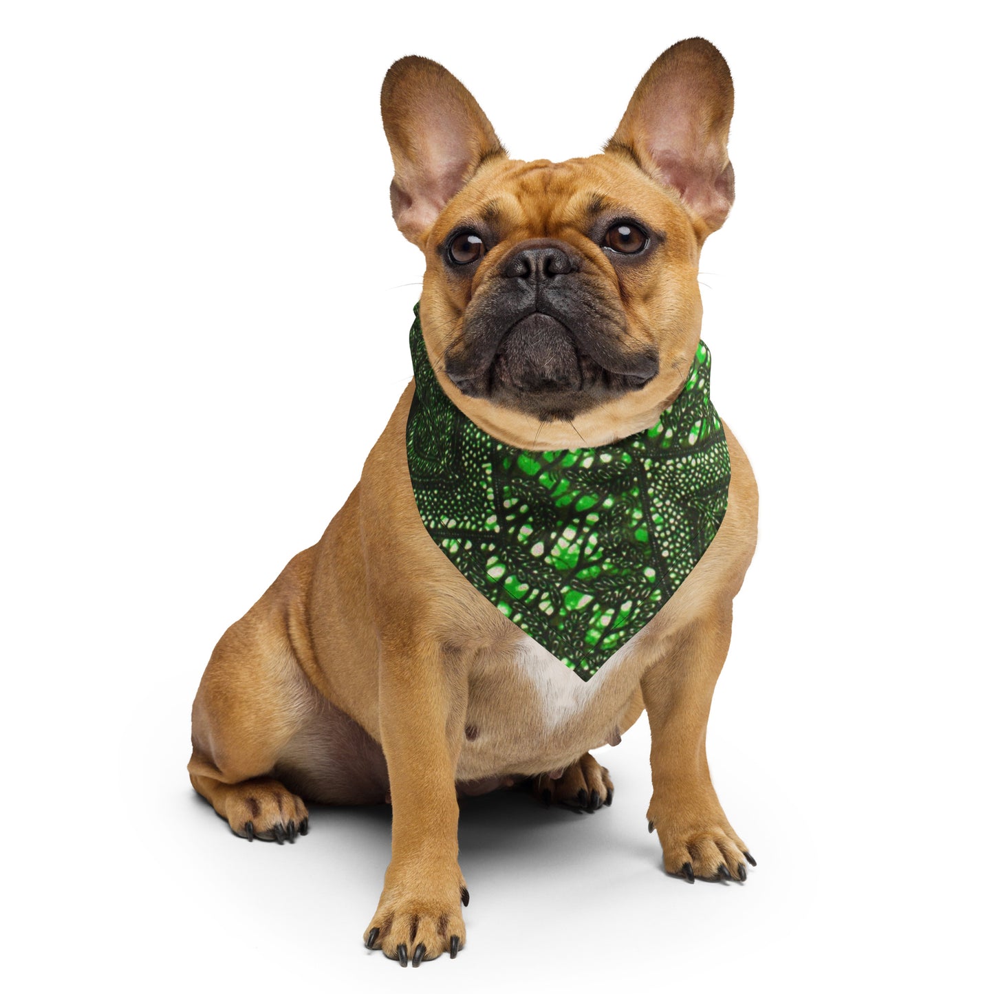 Green Peas Ankara Bandana