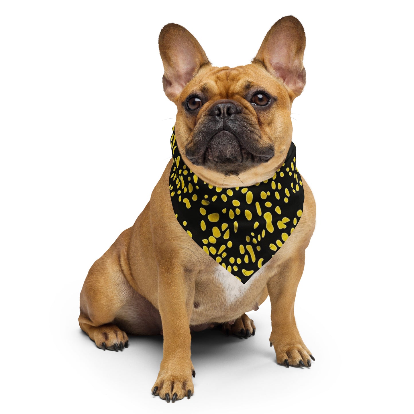 Yellow Dots Bandana