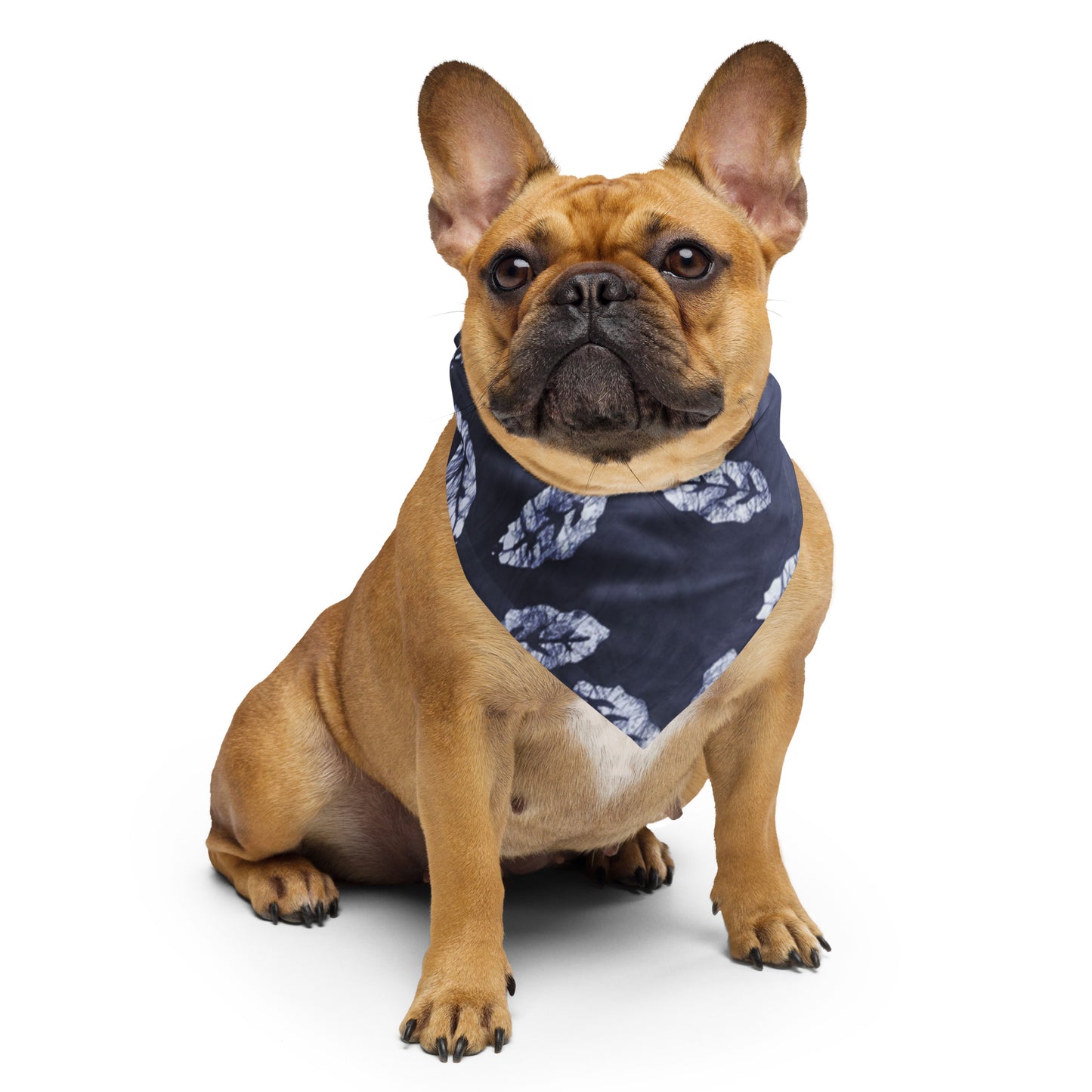 Indigo Leaf Adire Bandana