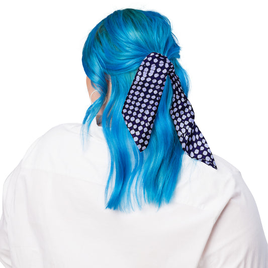 Purple & White Dots Bandana