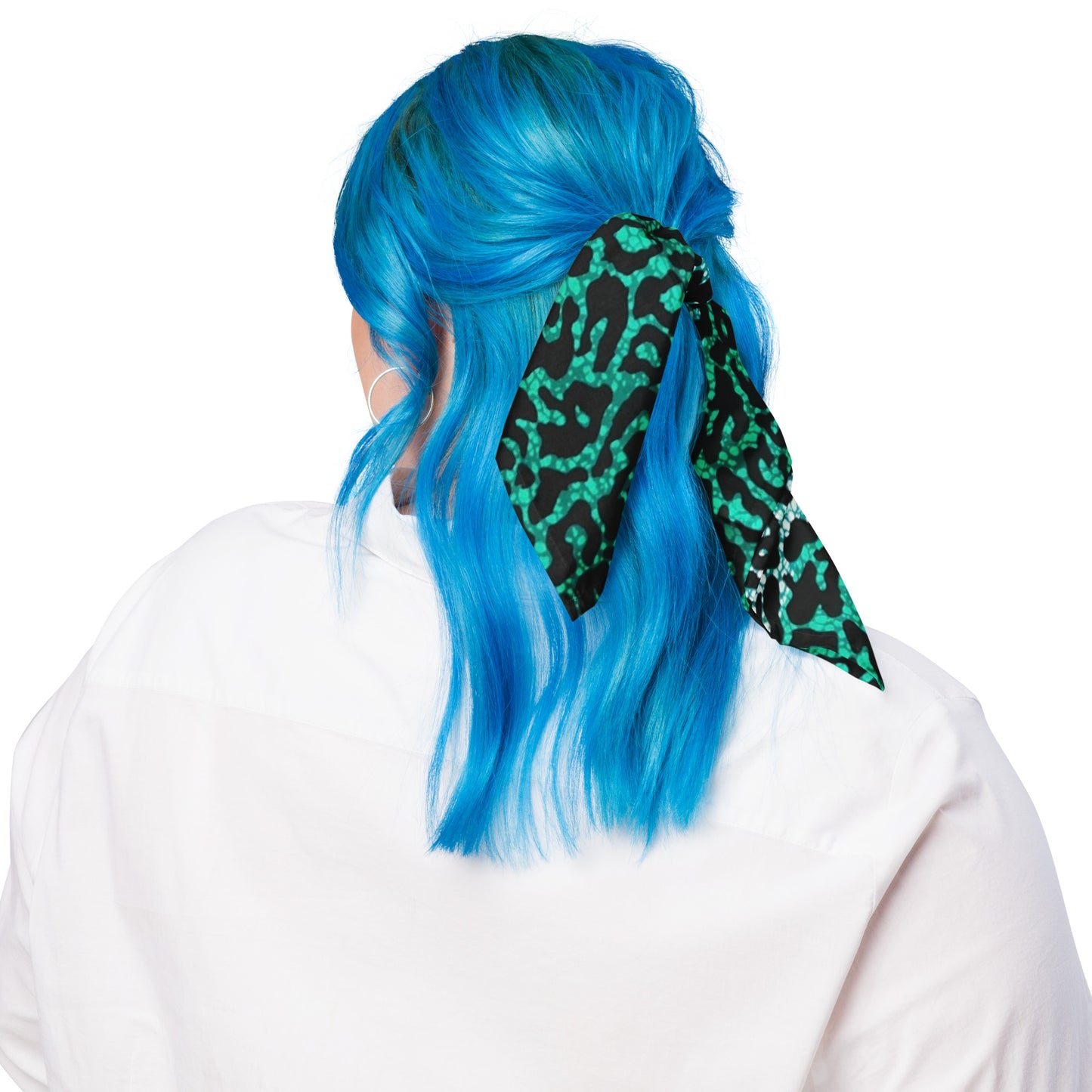 Green Leopard Bandana