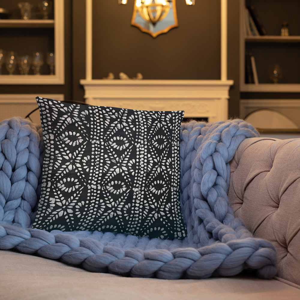 Black & White Aztec Pillow