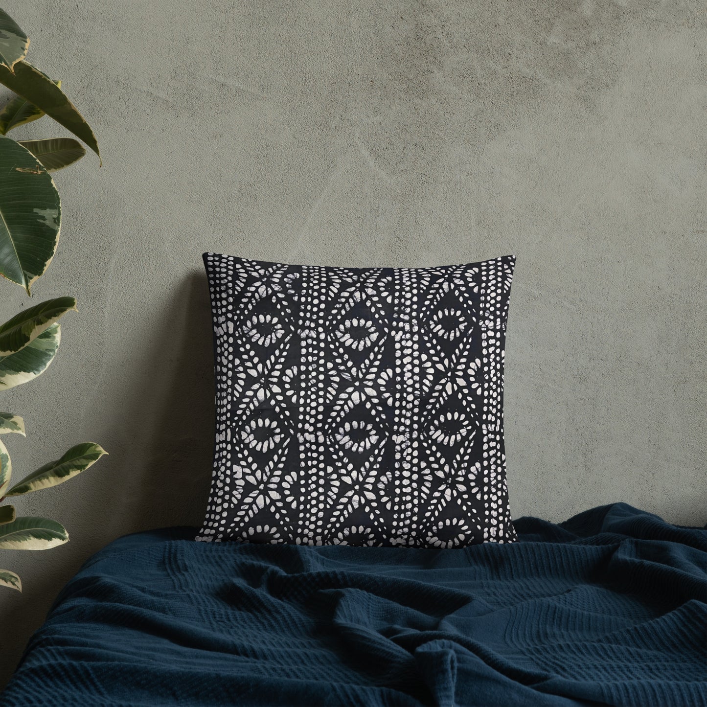 Black & White Aztec Pillow