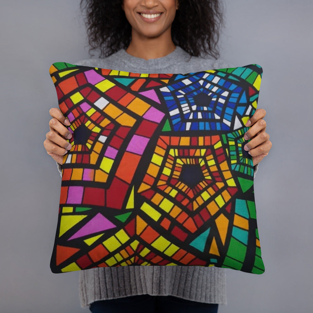 Multicolour Kente Pillow