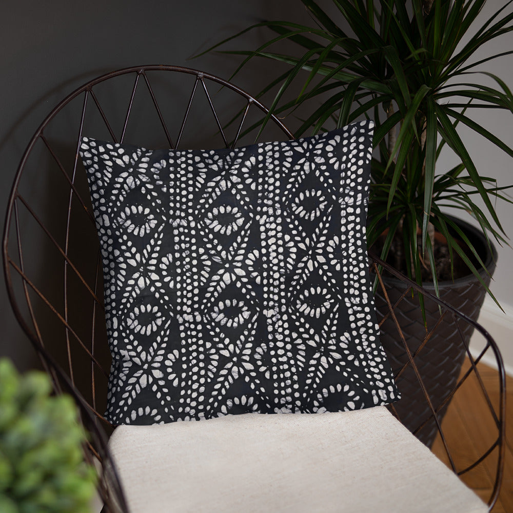 Black & White Aztec Pillow