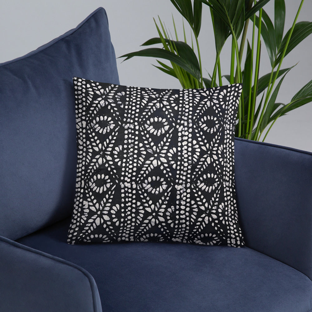 Black & White Aztec Pillow