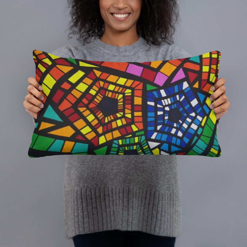 Multicolour Kente Pillow