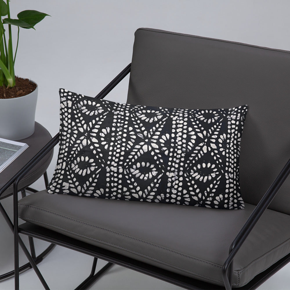 Black & White Aztec Pillow