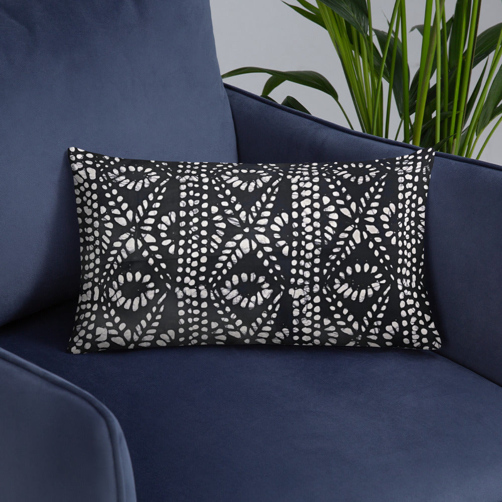 Black & White Aztec Pillow