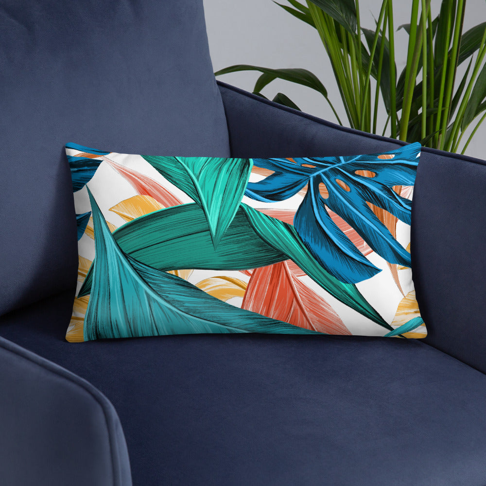 Tropical Leaves Pillow