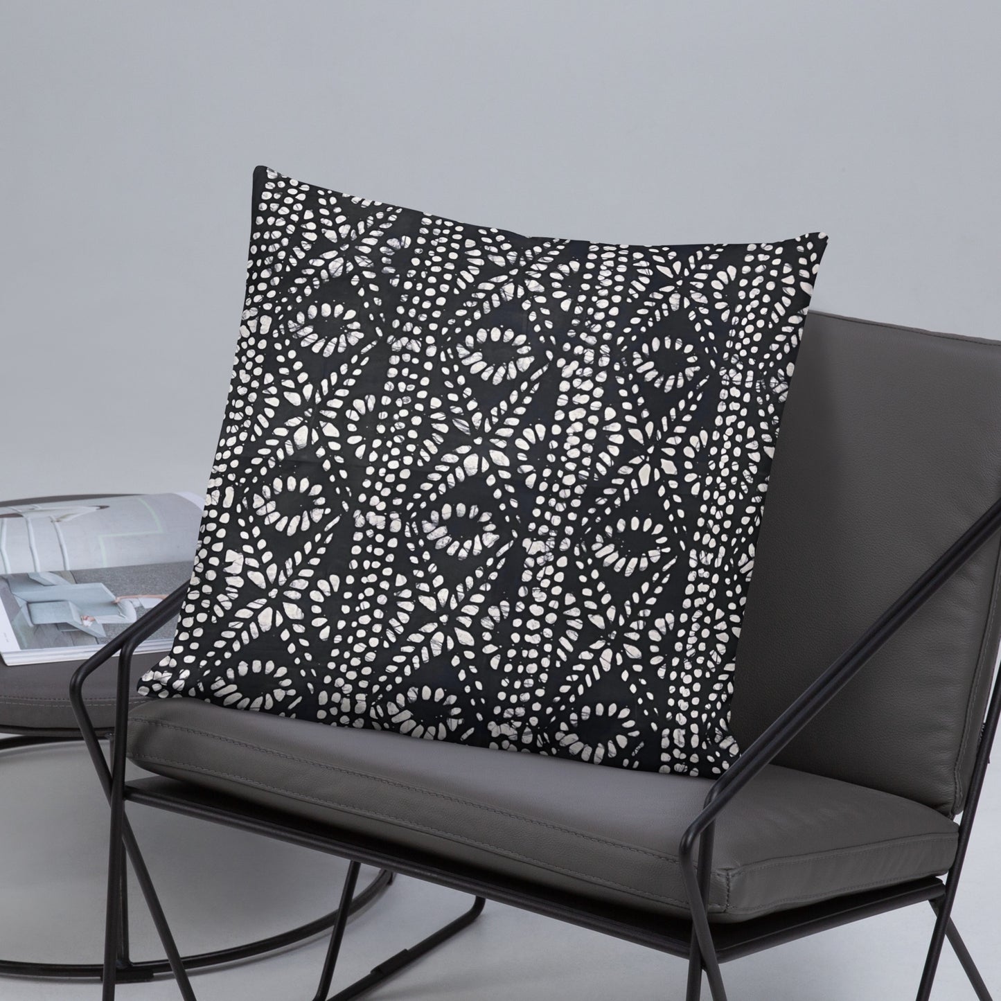 Black & White Aztec Pillow