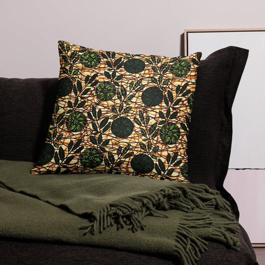 Green Leaf Pillow