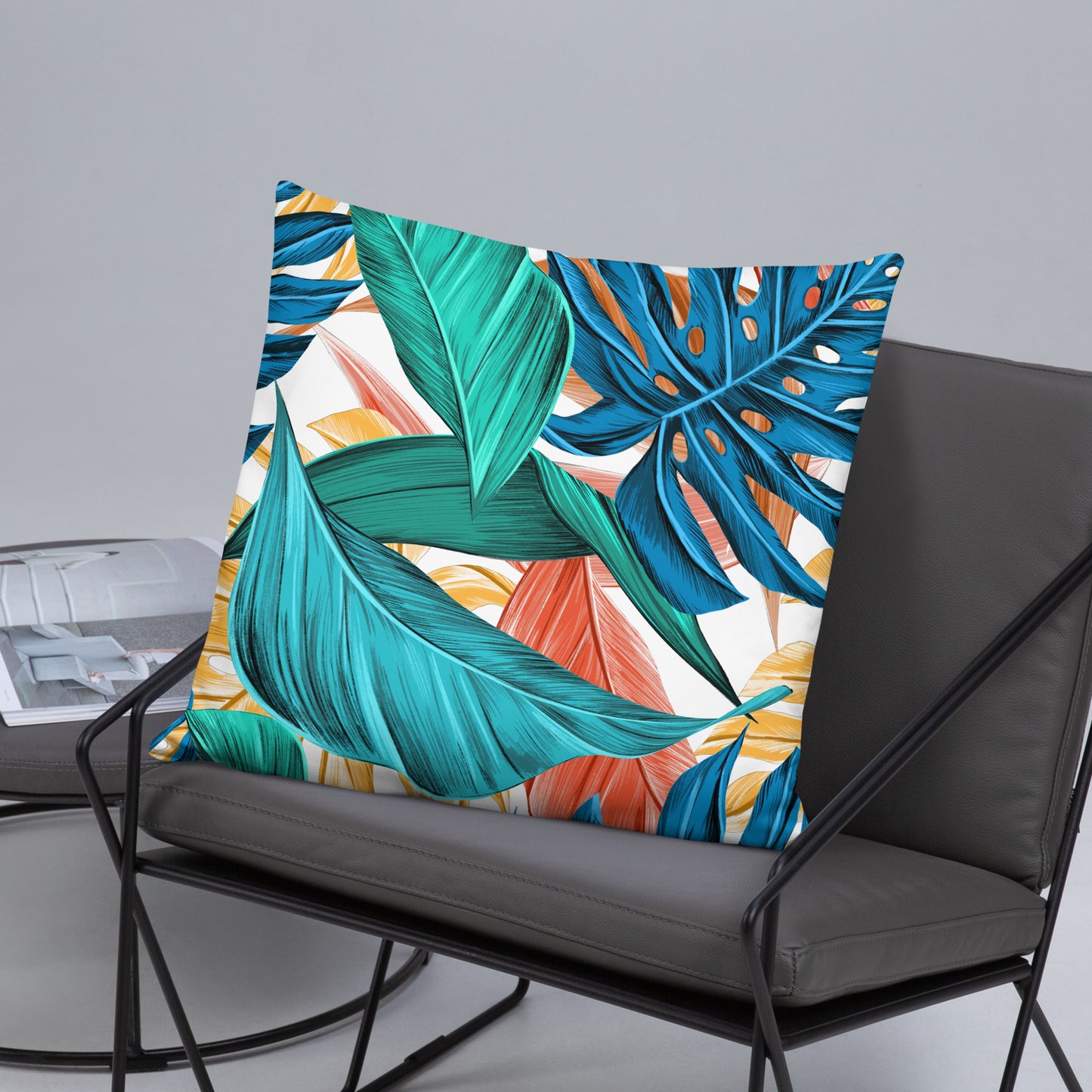 Tropical Leaves Pillow