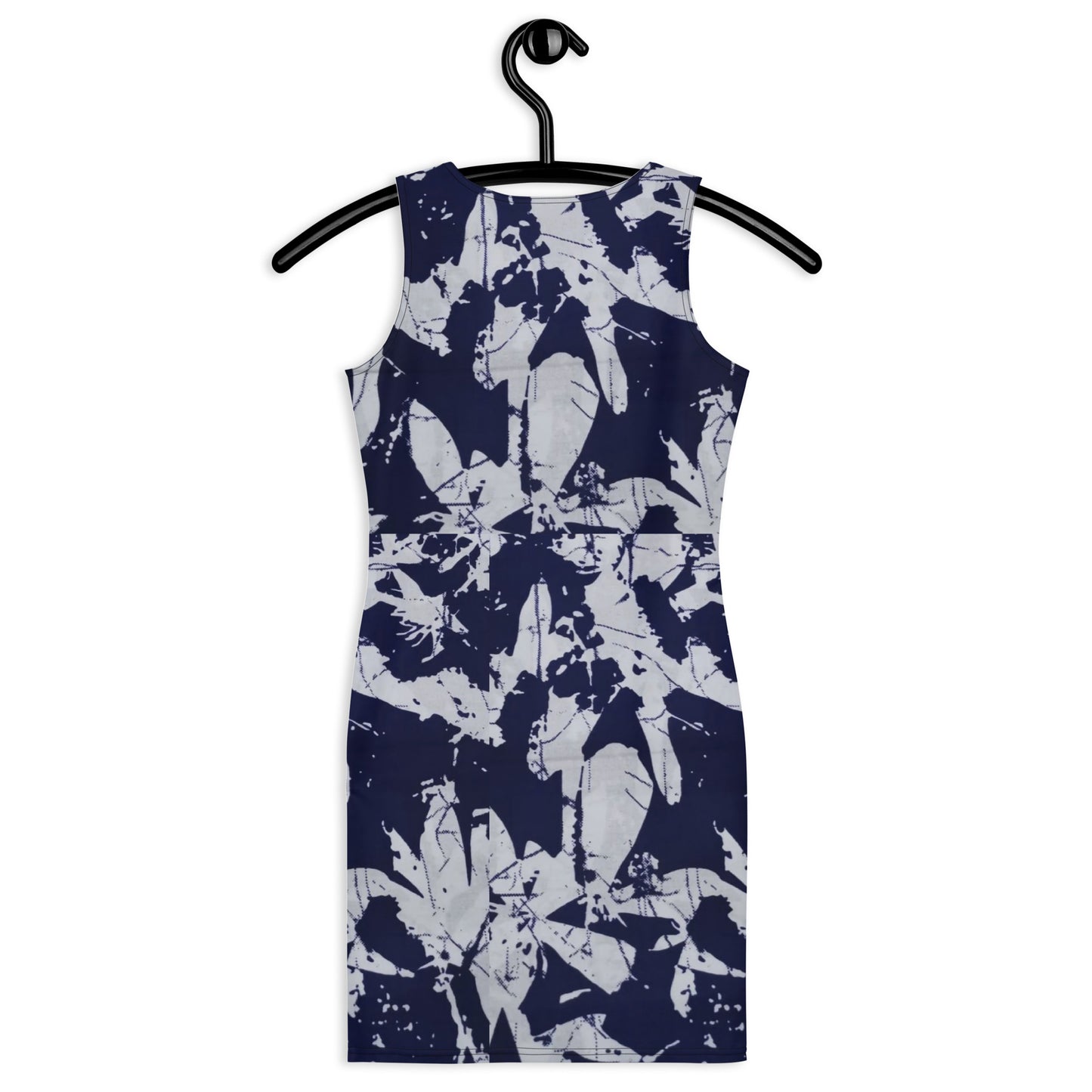 Indigo Adire Bodycon Dress