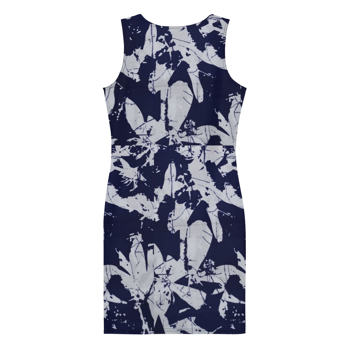 Indigo Adire Bodycon Dress